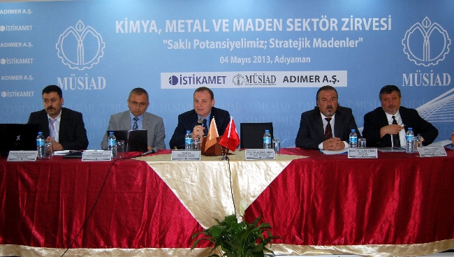ADIYAMAN'DA MADENC�L�K Z�RVES�