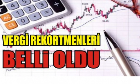 2012 YILININ VERG� REKORTMENLER� BELL� OLDU