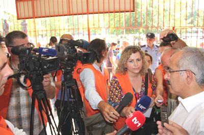 Balkan Gazeteciler Er Meydan'�nda