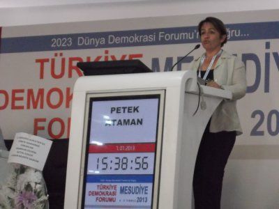 G�da M�hendisleri Odas� T�rkiye Demokrasi Forumu 2013'te