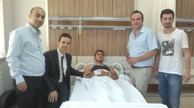 Bir G�z� 12 Y�ld�r G�rmeyen Furkan'�n Kornea Sevinci