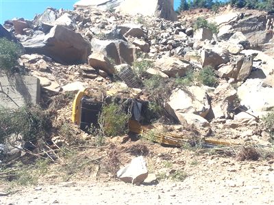Ta� Oca��nda Patlama: 1 ���i Kay�p, 1 ���i Yaraland�
