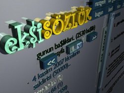 Ek�i S�zl�k s�n�r�n� fena a�t�