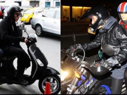 stripslashes(Can Bonomo\'nun motorunda kask ayn� k�zlar farkl�)