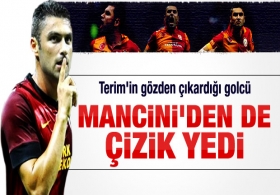 Mancini Burak Y�lmaz'� �izdi