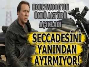 Nicolas Cage seccadesini yan�ndan ay�rm�yor!